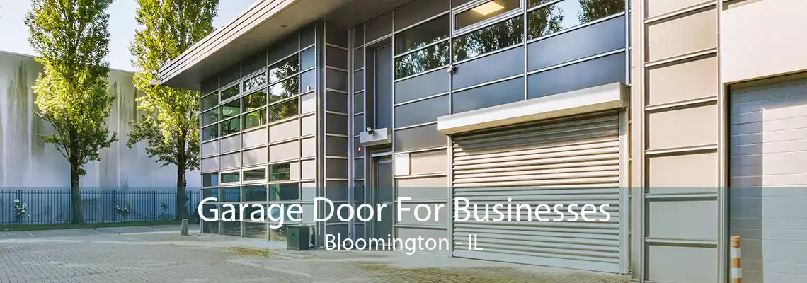 Garage Door For Businesses Bloomington - IL