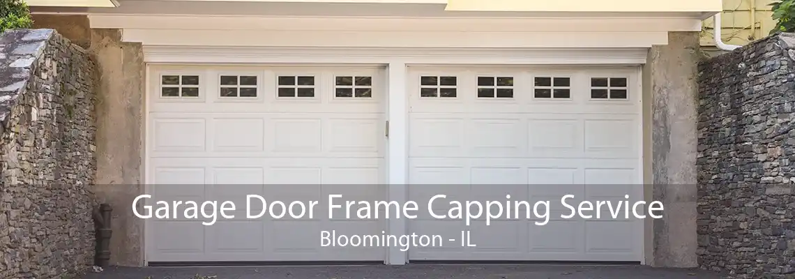 Garage Door Frame Capping Service Bloomington - IL