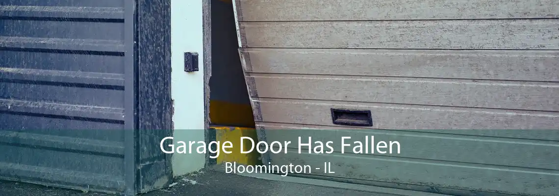 Garage Door Has Fallen Bloomington - IL