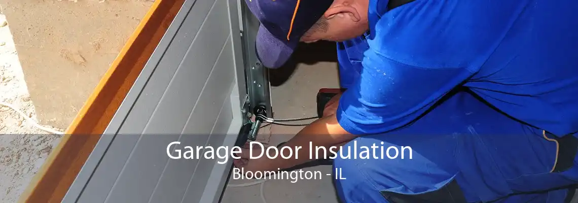 Garage Door Insulation Bloomington - IL