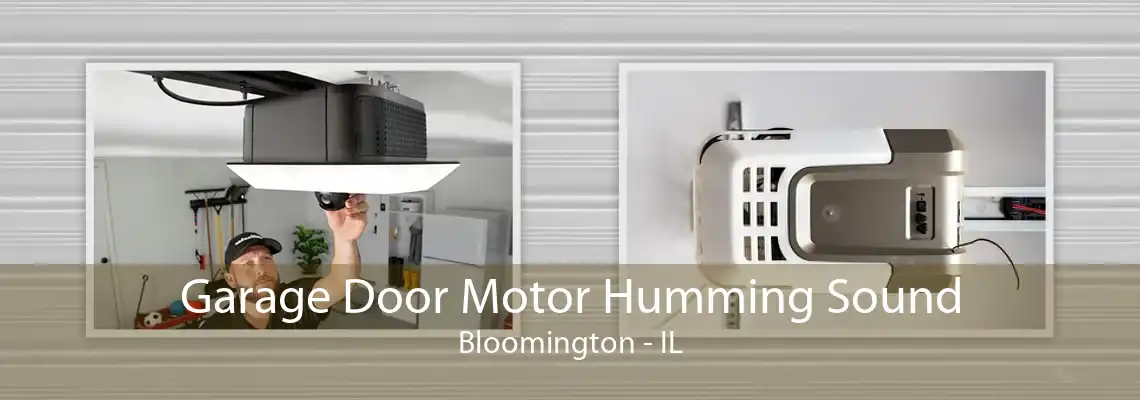 Garage Door Motor Humming Sound Bloomington - IL