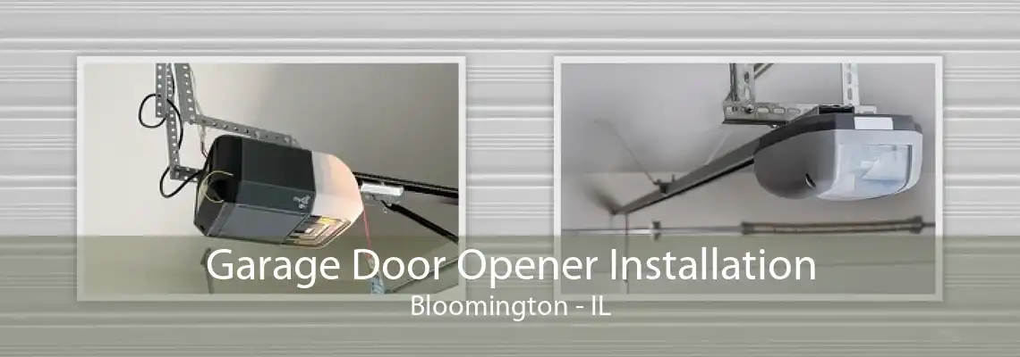 Garage Door Opener Installation Bloomington - IL