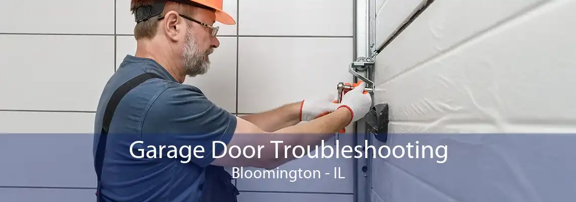 Garage Door Troubleshooting Bloomington - IL