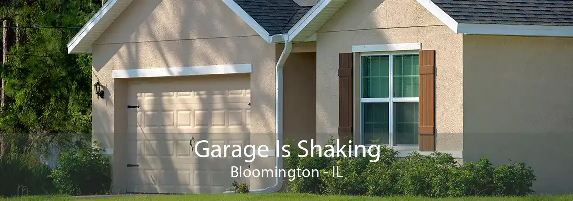 Garage Is Shaking Bloomington - IL