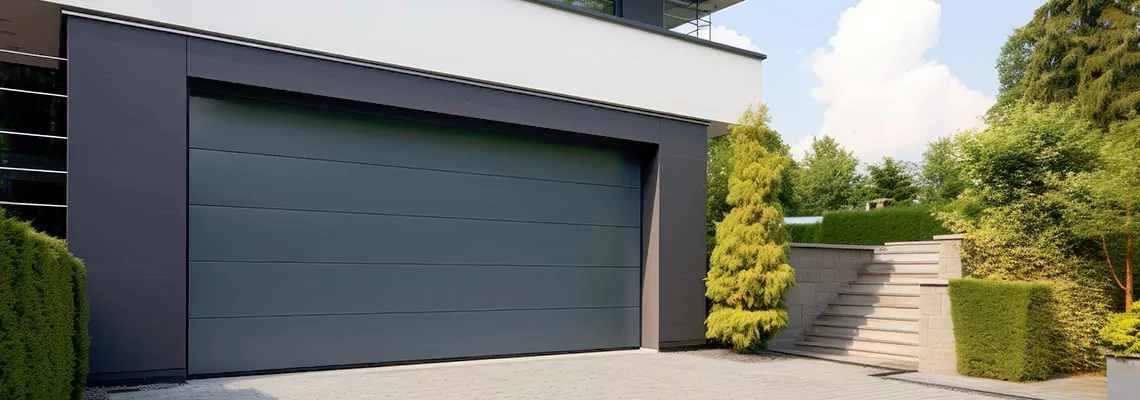 Haas Galvanized Steel Garage Door in Bloomington, IL