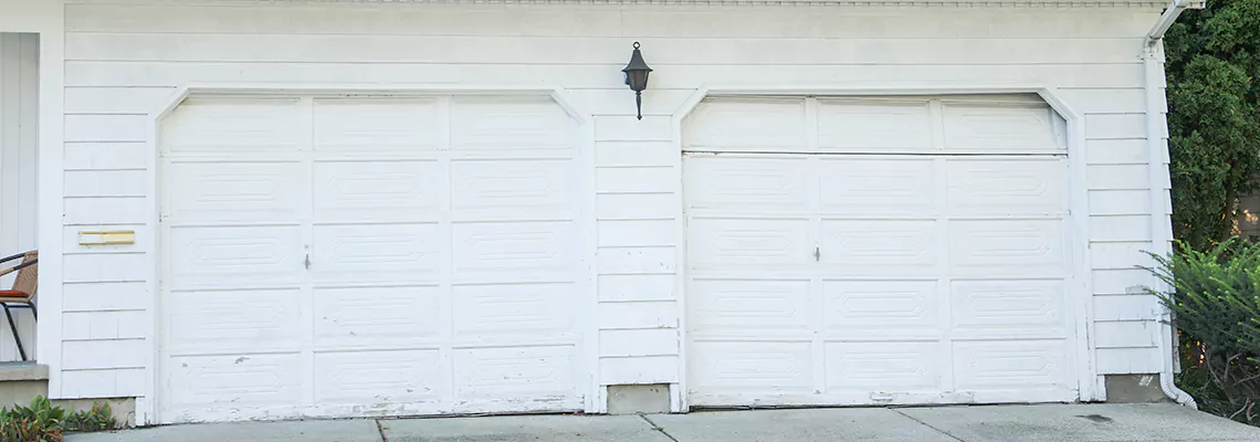 Roller Garage Door Dropped Down Replacement in Bloomington, IL