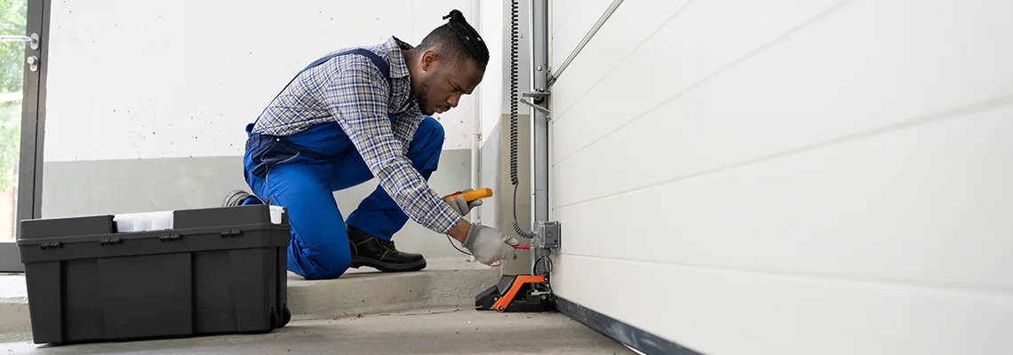 Garage Door Track Repair in Bloomington, IL