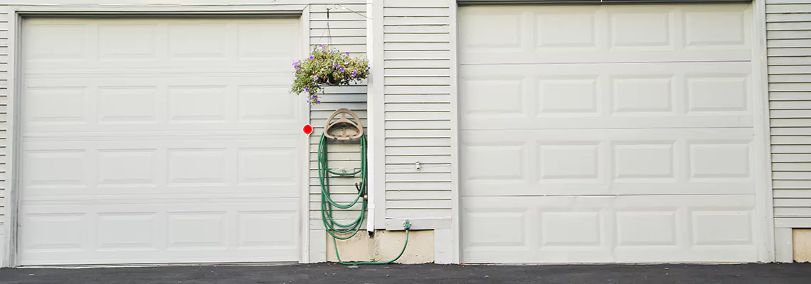 Sectional Garage Door Dropped Down Repair in Bloomington, Illinois