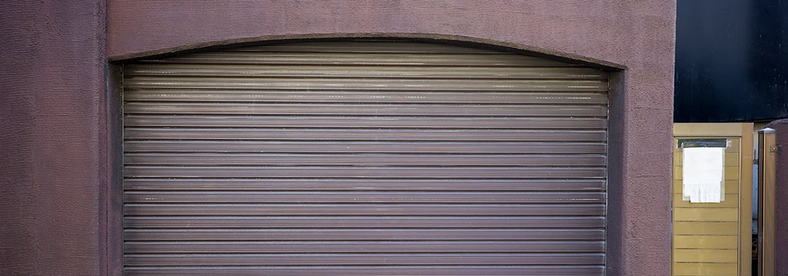 Fallen Garage Door Worn Rollers Replacement in Bloomington, Illinois