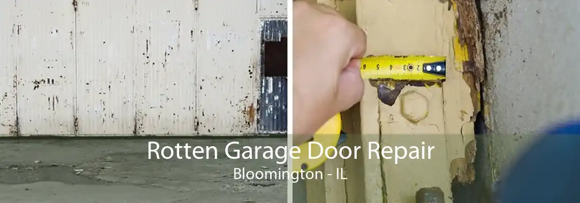 Rotten Garage Door Repair Bloomington - IL